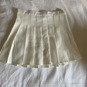 White Tennis Skirt